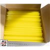 Image 1 : 12000 BIODEGRADABLE YELLOW COCKTAIL STRAWS