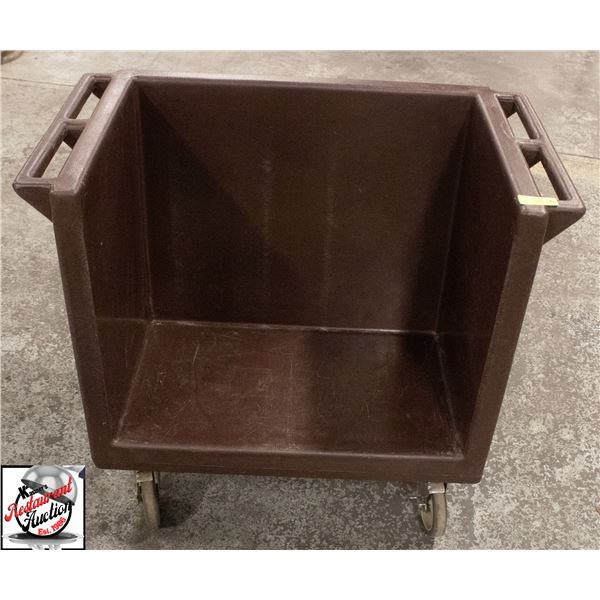 CAMBRO TRANSPORT CART ON 6" HEAVY DUTY CASTORS