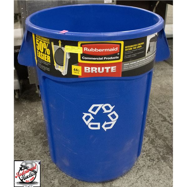 RUBBERMAID BRUTE 166.5L RECYCLE BIN