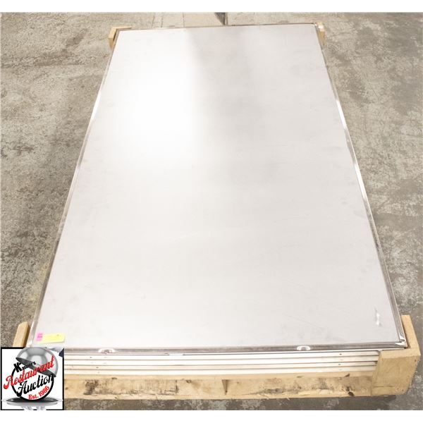 4 QUEST 65.5" X 36" X 1 1/4" WALL PANELS