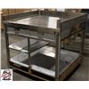 Image 2 : STAINLESS STEEL TABLE 44" X 45" X 35"