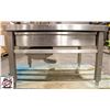 Image 1 : STAINLESS STEEL SINGLE DRAWER STAND W/ DRAIN