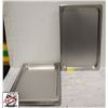 Image 1 : 6 SAGETRA FULL-SIZE STAINLESS STEEL ANTI-JAM PANS