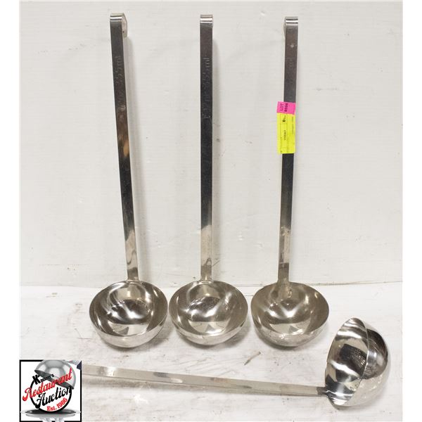 4 12 OZ LADLES