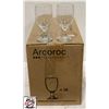 Image 1 : 36 ARCOROC ESSENCE TALL BANQUET GOBLET 10 1/2 OZ