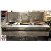 Image 1 : COMMERCIAL STAINLESS STEEL NAT GAS WOK STATION