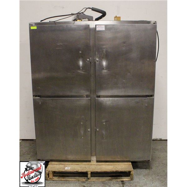DOUBLE SPLIT DOOR FREEZER
