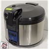 Image 2 : SUNPENTOWN 26 CUP STAINLESS STEEL RICE COOKER