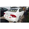 Image 3 : 2006 HONDA CIVIC, 4DRSD, WHITE, VIN JHMFA36236S801308,