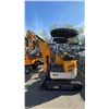 Image 3 : SDLANCH ME20 YELLOW DIESEL POWERED RUBBER TRACK MINI EXCAVATOR WITH ATTACHED DIGGING BUCKET, GRADER