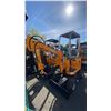Image 2 : VISEC VC-L13 13.5 HP GAS POWERED PNEUMATIC TIRE MINI EXCAVATOR WITH ATTACHED DIGGING BUCKET,