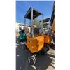 Image 3 : VISEC VC-L13 13.5 HP GAS POWERED PNEUMATIC TIRE MINI EXCAVATOR WITH ATTACHED DIGGING BUCKET,