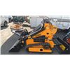 Image 2 : SDLOOL SL360T YELLOW 420CC GAS POWERED MINI SKID STEER LOADER WITH 42"W BUCKET