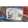 Image 3 : SKLP SK-HJ6 INDUSTRIAL BLUE / ORANGE 6 SECTION HEAVY DUTY METAL STORAGE SHELVING *INCLUDES 36