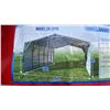 Image 2 : SKLP SK-ZP20 20' X 30' ALL STEEL GARAGE CARPORT- APPROX 600 SQ FT *IN LARGE CRATE*