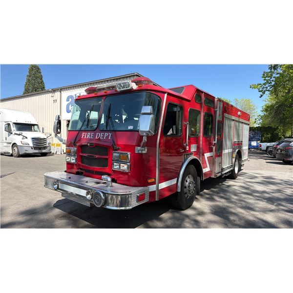 2006 E-ONE TYPHOON, 4DR FIRE TRUCK, RED, VIN 4EN6AAA8561001309,