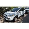 Image 1 : 2014 FORD ESCAPE, 4DR SUV, WHITE, VIN 1FMCU9GXXEUA95610,
