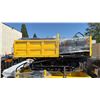 Image 2 : SDLANCH SDLD25 YELLOW RIDE ON GAS POWERED MINI CRAWLER DUMPER, 3 SPEED WITH 9" TRACKS &