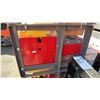 Image 2 : AGT ATK-B1000 RED INDUSTRIAL 1,190.5 LBS CAPACITY HYDRAULIC 2 POST 4 POINT AUTOMOTIVE HOIST WITH