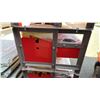 Image 3 : AGT ATK-B1000 RED INDUSTRIAL 1,190.5 LBS CAPACITY HYDRAULIC 2 POST 4 POINT AUTOMOTIVE HOIST WITH