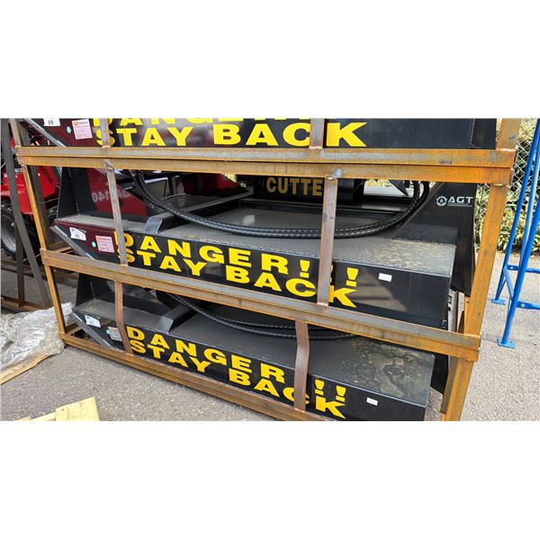 MOWER KING SSRC 72" HYDRAULIC SKID STEER BRUSH MOWER ATTACHMENT