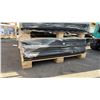 Image 2 : PALLET OF 15- 4'W X 8'L BLACK INDUSTRIAL HIGH-DENSITY POLYETHYLENE GROUND PROTECTION MATS &