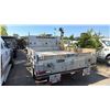 Image 2 : 2015 FORD F350 SUPERDUTY, 2DR FLAT DECK, WHITE, VIN 1FDRF3G68FEB27541,