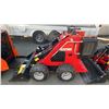 Image 2 : SDLOOL SL323WJ RED 420CC GAS POWERED MINI STAND ON SKID STEER LOADER WITH 42"W BUCKET *MEETS