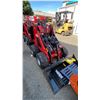Image 6 : SDLOOL SL323WJ RED 420CC GAS POWERED MINI STAND ON SKID STEER LOADER WITH 42"W BUCKET *MEETS