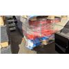 Image 2 : SKLP SK-HJ6 INDUSTRIAL 40' L BLUE / ORANGE 6 SECTION HEAVY DUTY METAL STORAGE SHELVING *INCLUDES 36