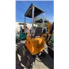 Image 3 : VISEC VC-L13 13.5 HP GAS POWERED PNEUMATIC TIRE MINI EXCAVATOR WITH ATTACHED DIGGING BUCKET,