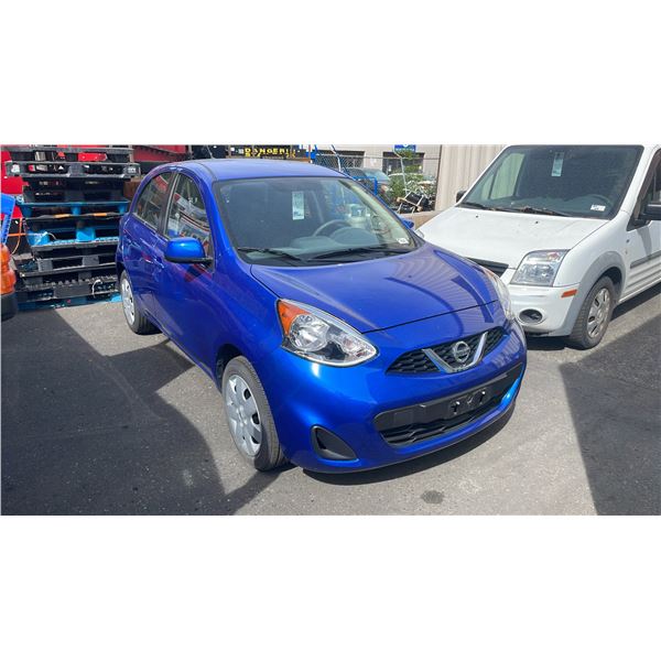 2017 NISSAN MICRA, 4DRSD, BLUE, VIN 3N1CK3CP5HL243175,