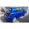 Image 4 : 2017 NISSAN MICRA, 4DRSD, BLUE, VIN 3N1CK3CP5HL243175,