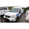 Image 1 : 2013 FORD TRANSIT CONNECT XLT, 3DR VAN, WHITE, VIN NM0LS7BN2DT126824,