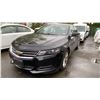 Image 1 : 2015 CHEVROLET IMPALA LT, 4DRSD, BLACK, VIN 2G1125S33F9271418,