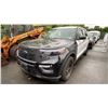 Image 1 : 2020 FORD EXPLORER, 4DRSW, BLACK, VIN 1FM5K8AW0LGC11112,