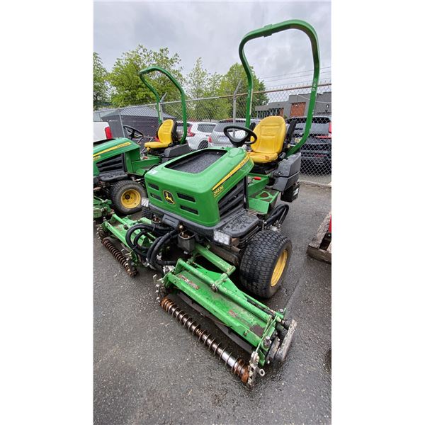 2009 JOHN DEERE 2653B, 3 WHEEL LAWNMOWER, GREEN, VIN TC2653T030238,
