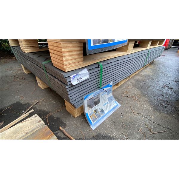 PALLET OF SKLP SK-LJB12 POLYETHYLENE BOARD ROADBED CONNECTING PROTECTION PADS *12 PCS*