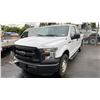 Image 1 : 2016 FORD F150 XL, 4DR CREW CAB, WHITE, VIN 1FTFX1EF9GFB15602,