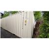 Image 3 : BEIGE 20' 67,200 MAX CAPACITY INDUSTRIAL TRANSPORT CONTAINER WITH DUAL SWING REAR DOORS