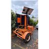 Image 3 : 2008 VER-MAC SIGN TRAILER, ORANGE, VIN 2S9US21138S132167,