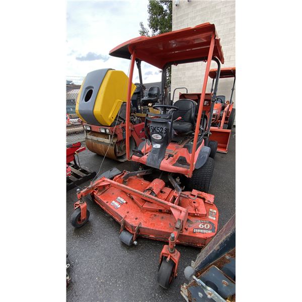 2015 KUBOTA F3990 MOWER, ORANGE, VIN 20313,
