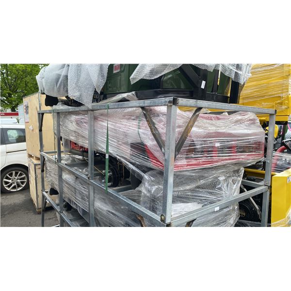 IRANCH IRET13 HIGH END 800W ELECTRIC TRICYCLE WITH DROP SIDE MANUAL DUMP BED *COLOUR RED* LED