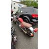 Image 2 : 1981 HONDA CM400T OPEN MOTORCYCLE, RED, VIN JH2NC0107BM205796,