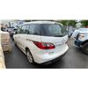 Image 2 : 2012 MAZDA MAZDA 5, 4DRSW, WHITE, VIN JM1CW2DL1C0122561,