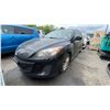 Image 1 : 2013 MAZDA MAZDA 3, 4DR HATCHBACK, BLACK, VIN JM1BL1L77D1732382,
