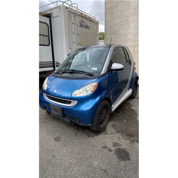 2009 SMART FORTWO, 2DRCP, GREY, VIN WMEEJ31X69K225249,