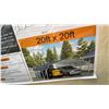 Image 3 : SDLANCH SDLC2020FT 20' X 20' ALL STEEL HIGH END CARPORT W/ OPEN SIDE WALLS *IN WOODEN CRATE*