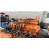 Image 1 : HEAVY DUTY 10' ORANGE MONROE SNOW PLOW WITH HITCH