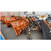 Image 3 : HEAVY DUTY 10' ORANGE MONROE SNOW PLOW WITH HITCH